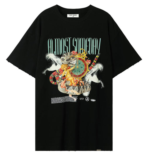 Almost Someday “Remorse Tee” (Black)