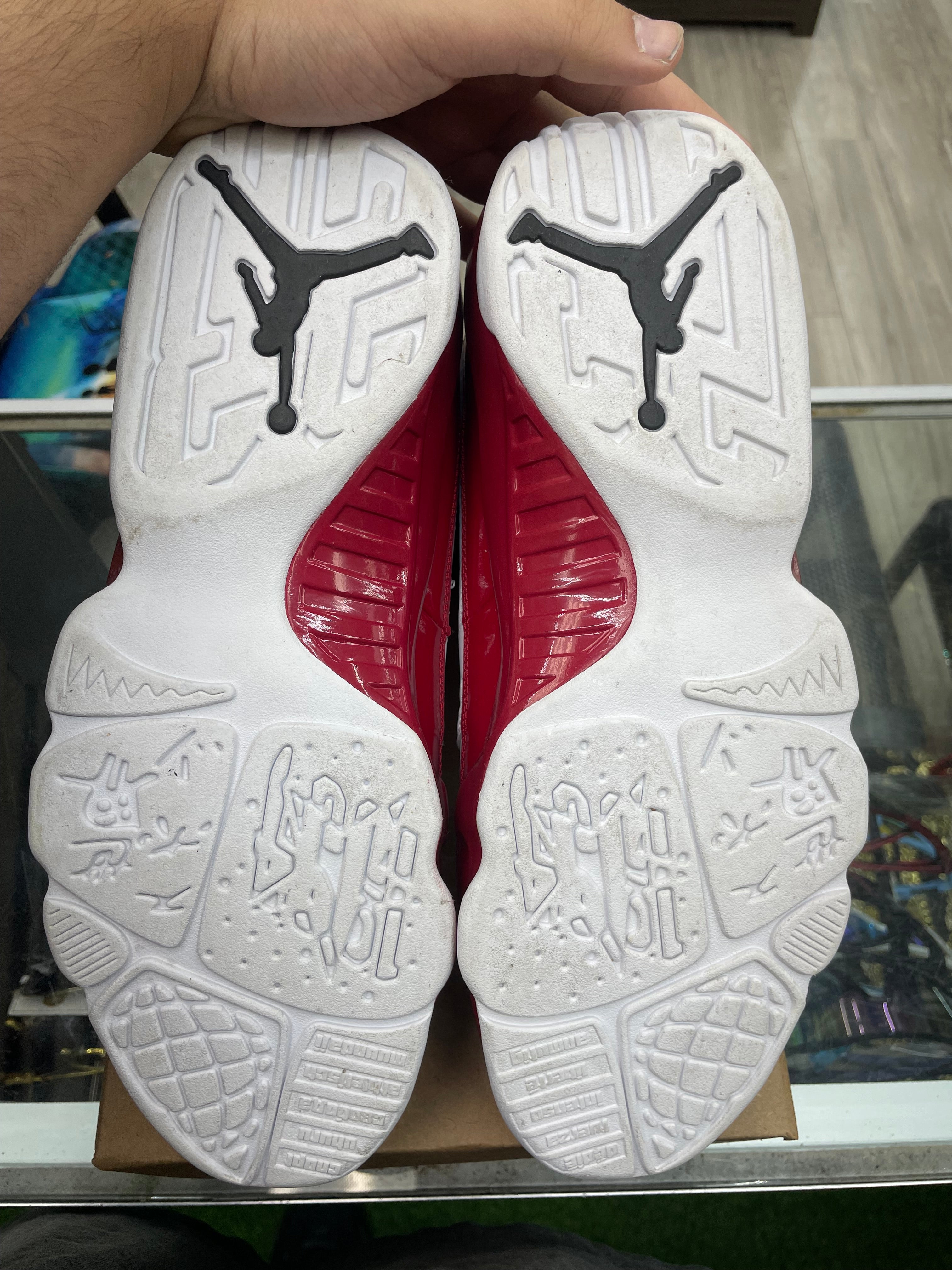 Air Jordan Retro 9 “White Gym Red” *Size 12 Preowned* (302370-160)