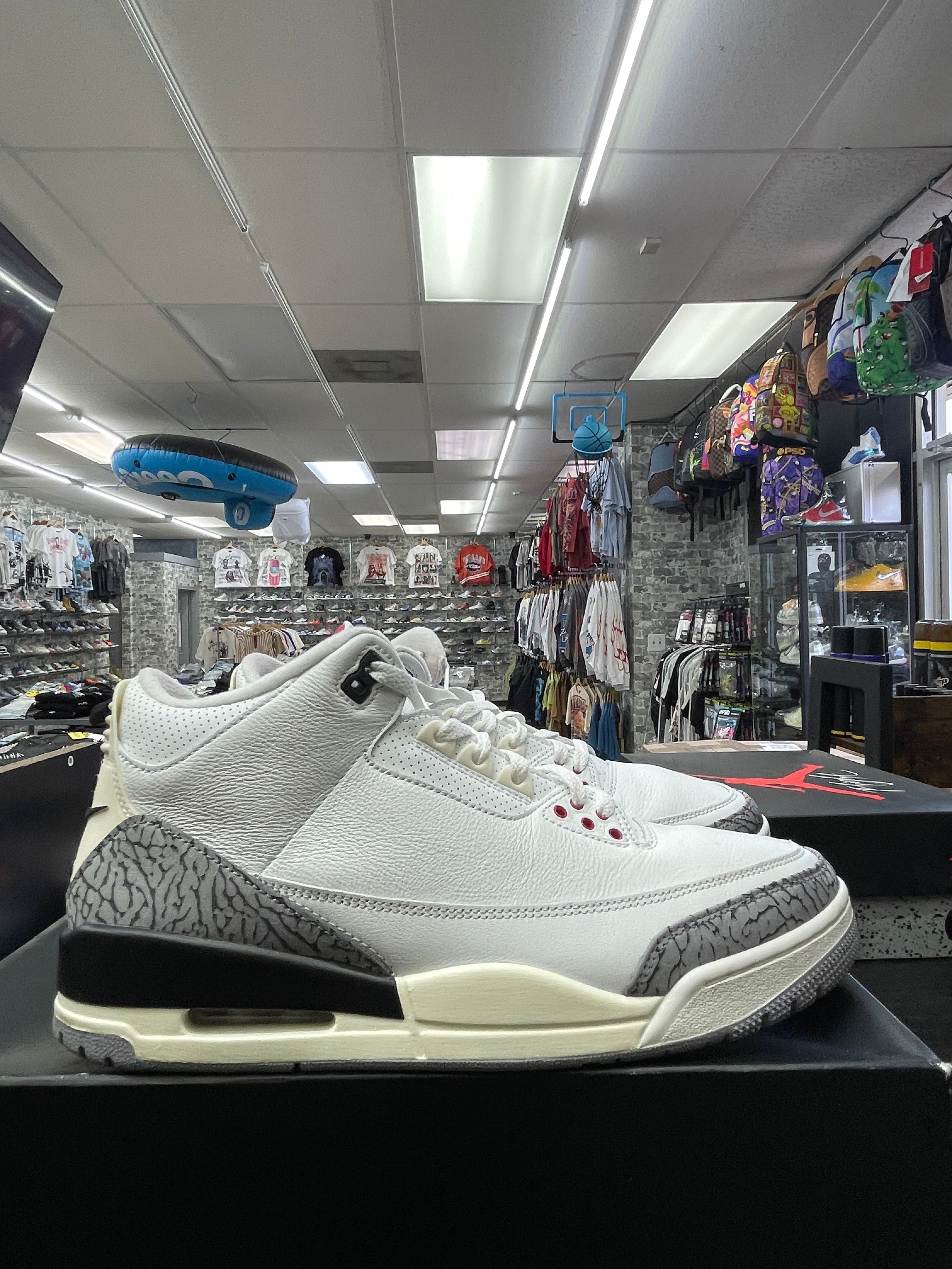 Air Jordan Retro 3  “White Cement” *Size 12 Preowned* (DN3707-1000