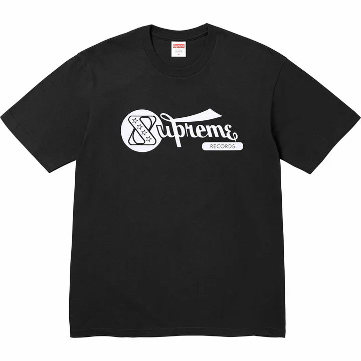 Supreme “ Record ” Tee (Black)