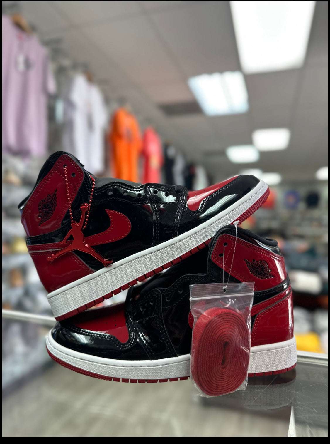 Air Jordan 1 "Bred Patent" (GS)