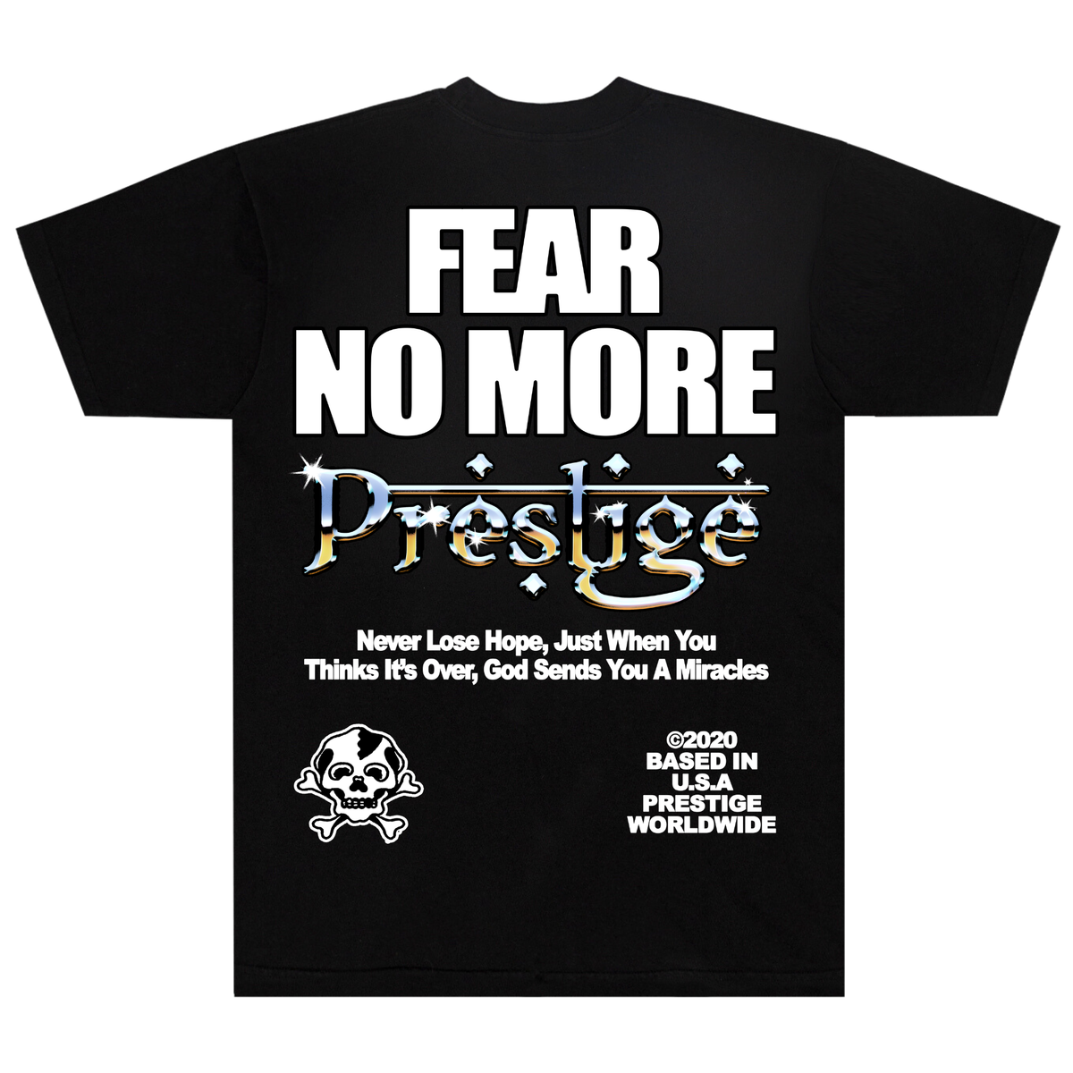 Prestige “Fear No More Oversized Tee (Black)