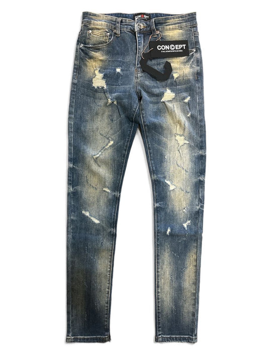 Concept La “Murphy Vintage Blue”  Jeans