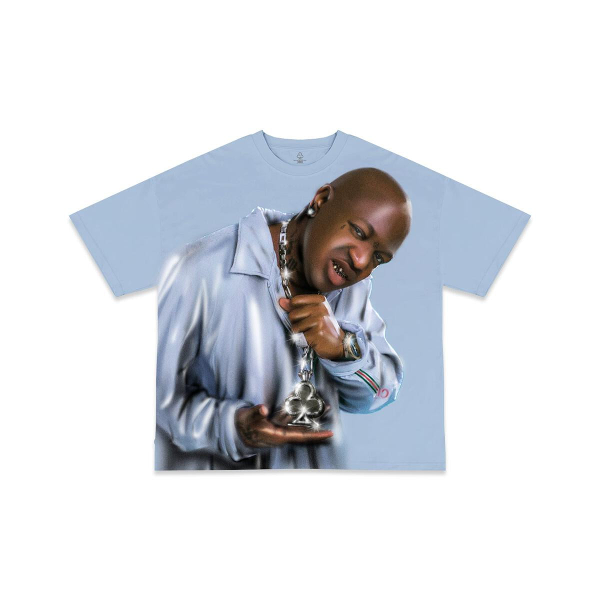 Loyalty Club “Birdman Airbush” Tee (Blue)