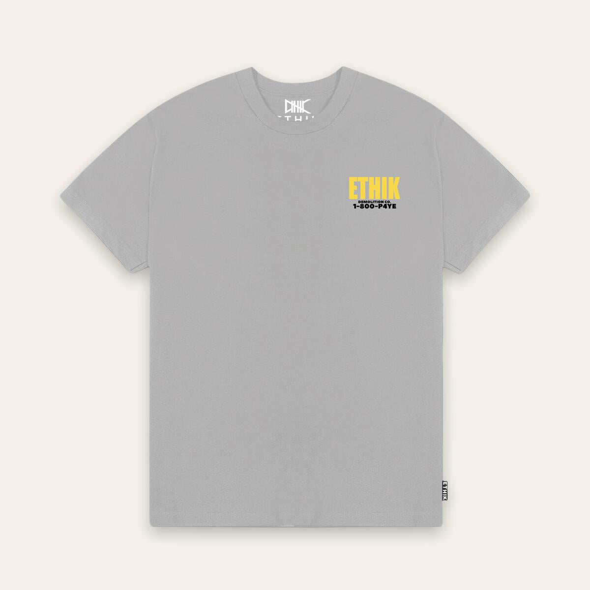 Ethik “Demolation” Tee (Grey)