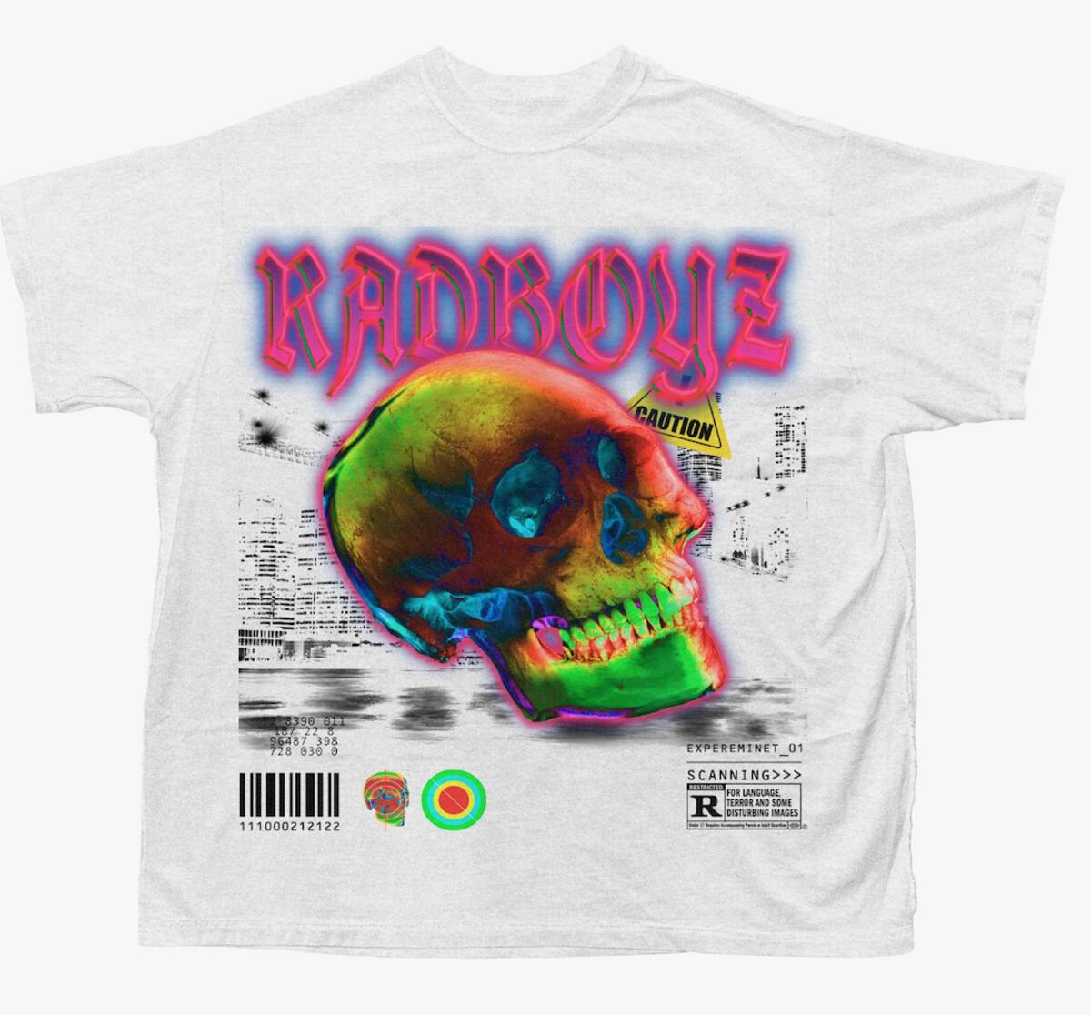 Rad Boyz “Skull” Tee