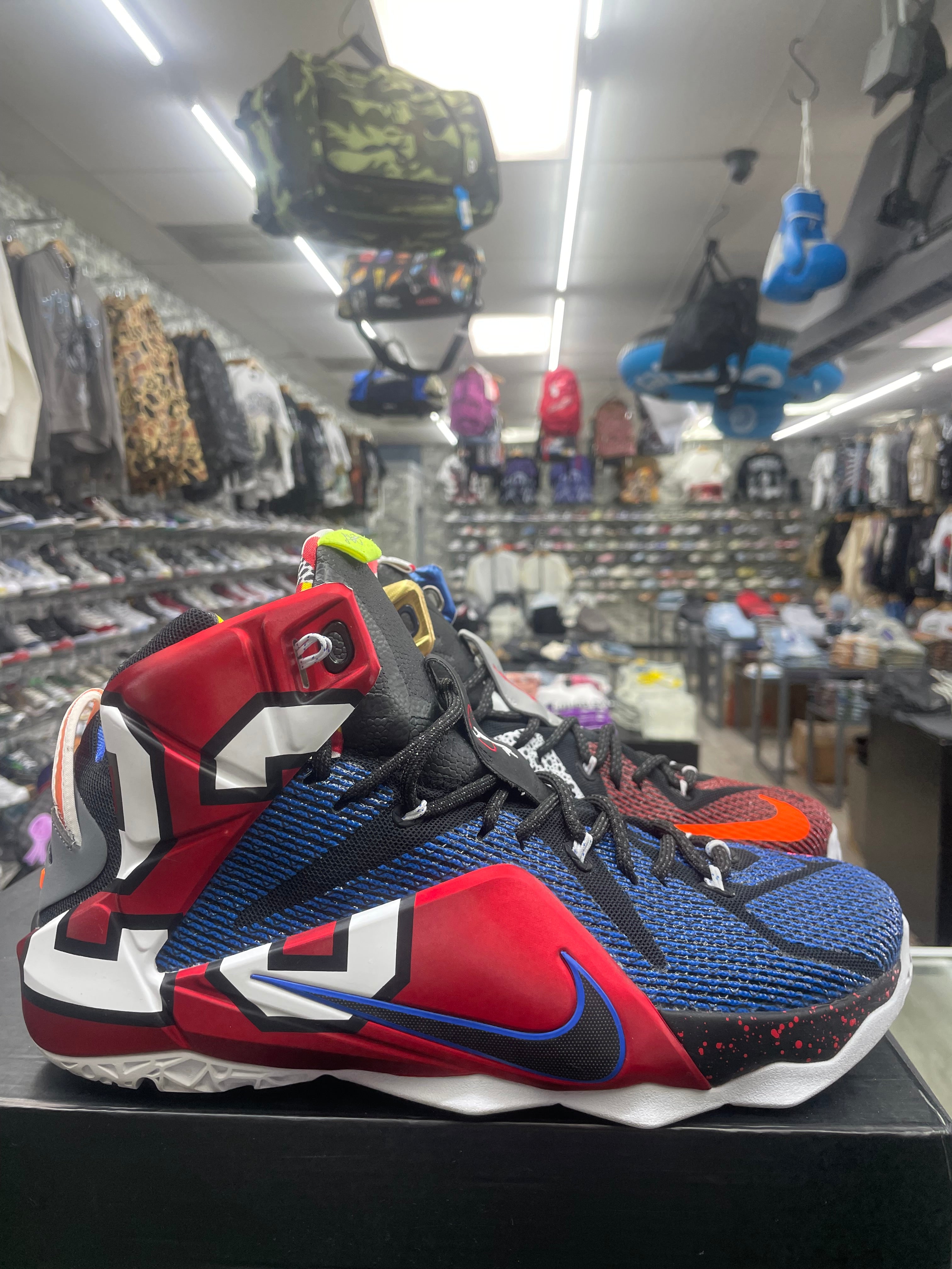 Nike Lebron 12 “What The Lebron” *Size 10 Preowned* (802193-909)