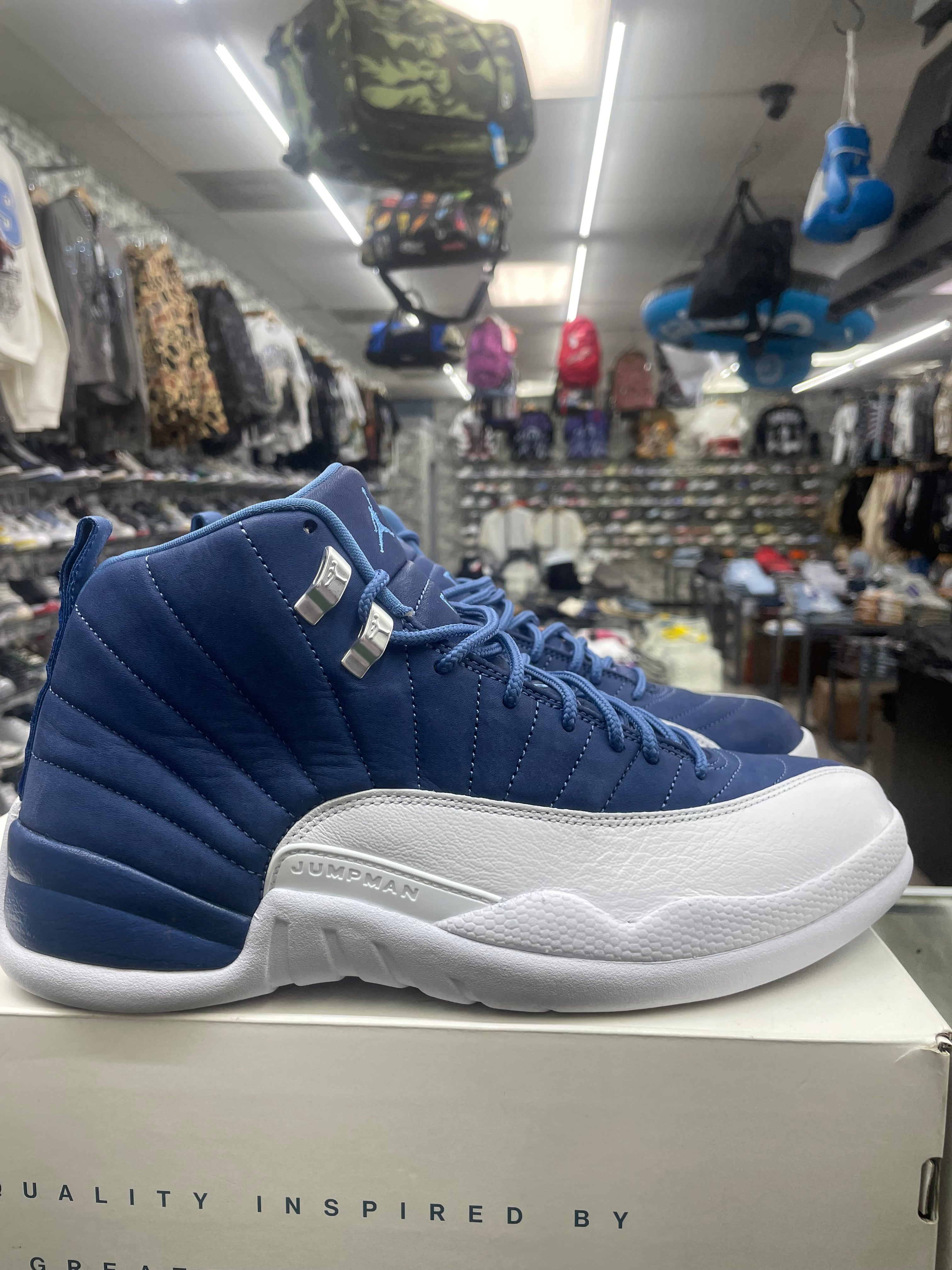 Air Jordan Retro 12 “Indigo” *Size 10.5 Preowned* (130690-404)
