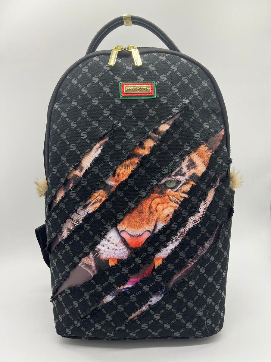 Sprayground "Tiger Scratched” Backpack