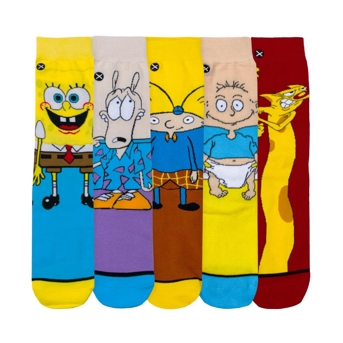 Odd Sox “Nickelodeon 5 Pack” Socks