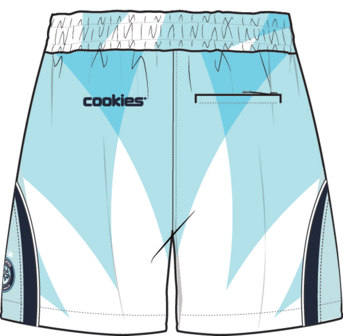 Cookies “Hoolingism” Shorts (Blue)