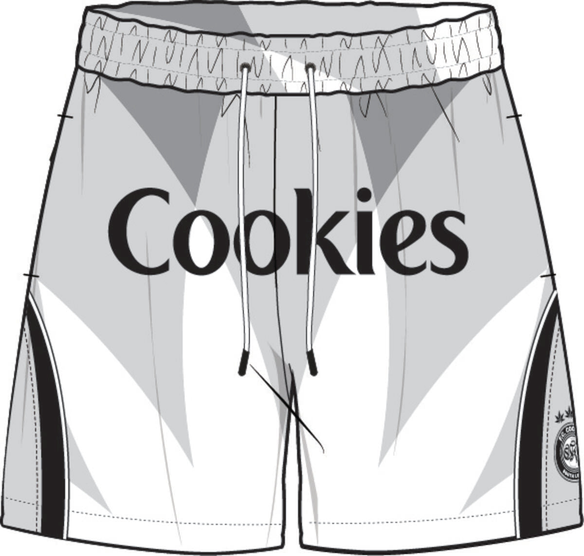 Cookies “Hoolingism” Shorts (Grey)