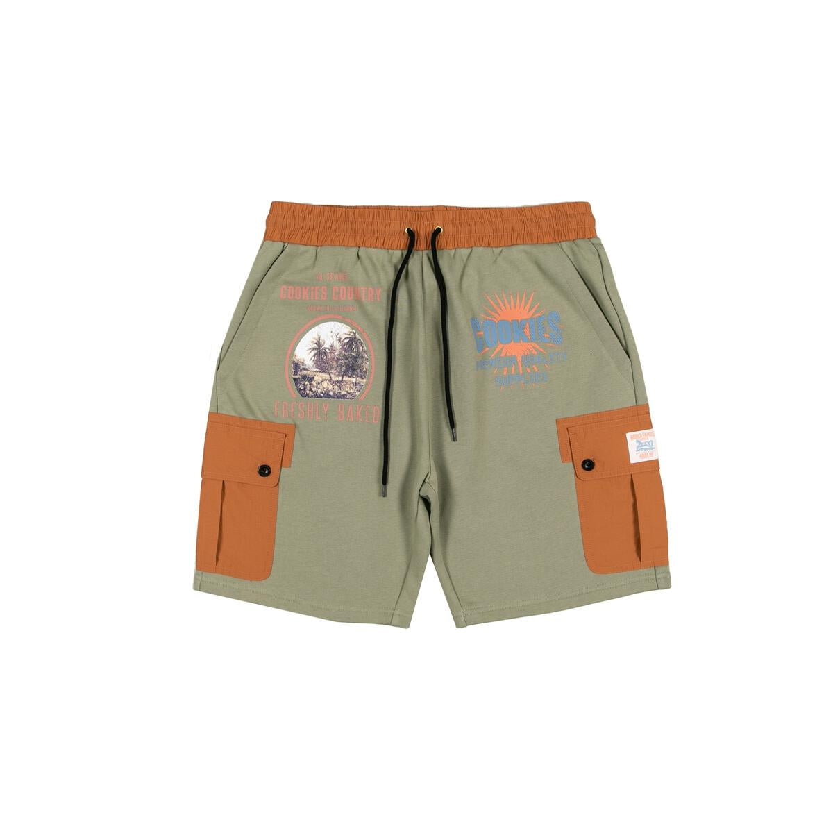 Cookies “Work Wear” Shorts (Olive)