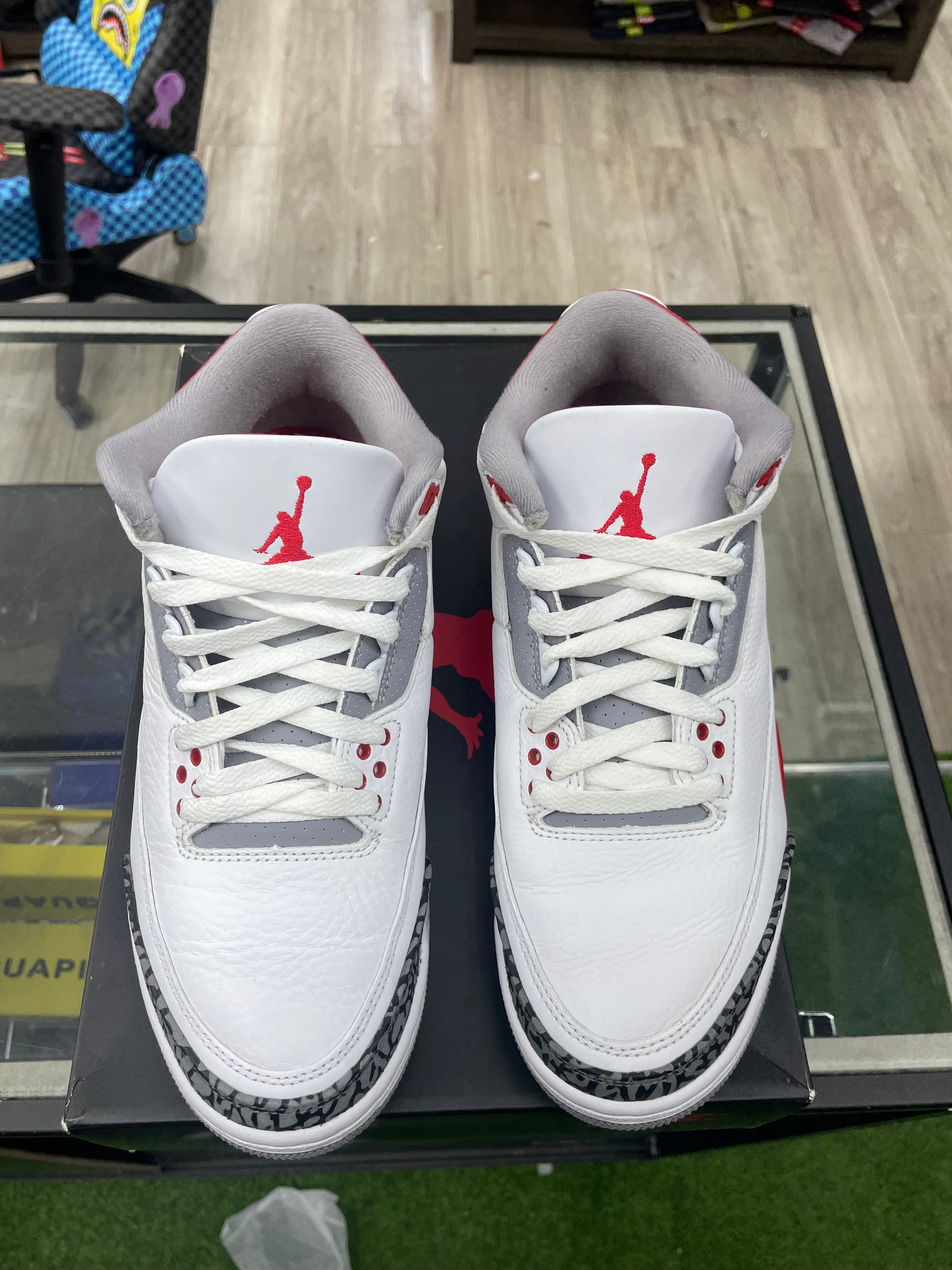 Air Jordan Retro 3 “Fire Red” *Size 8 Preowned*
