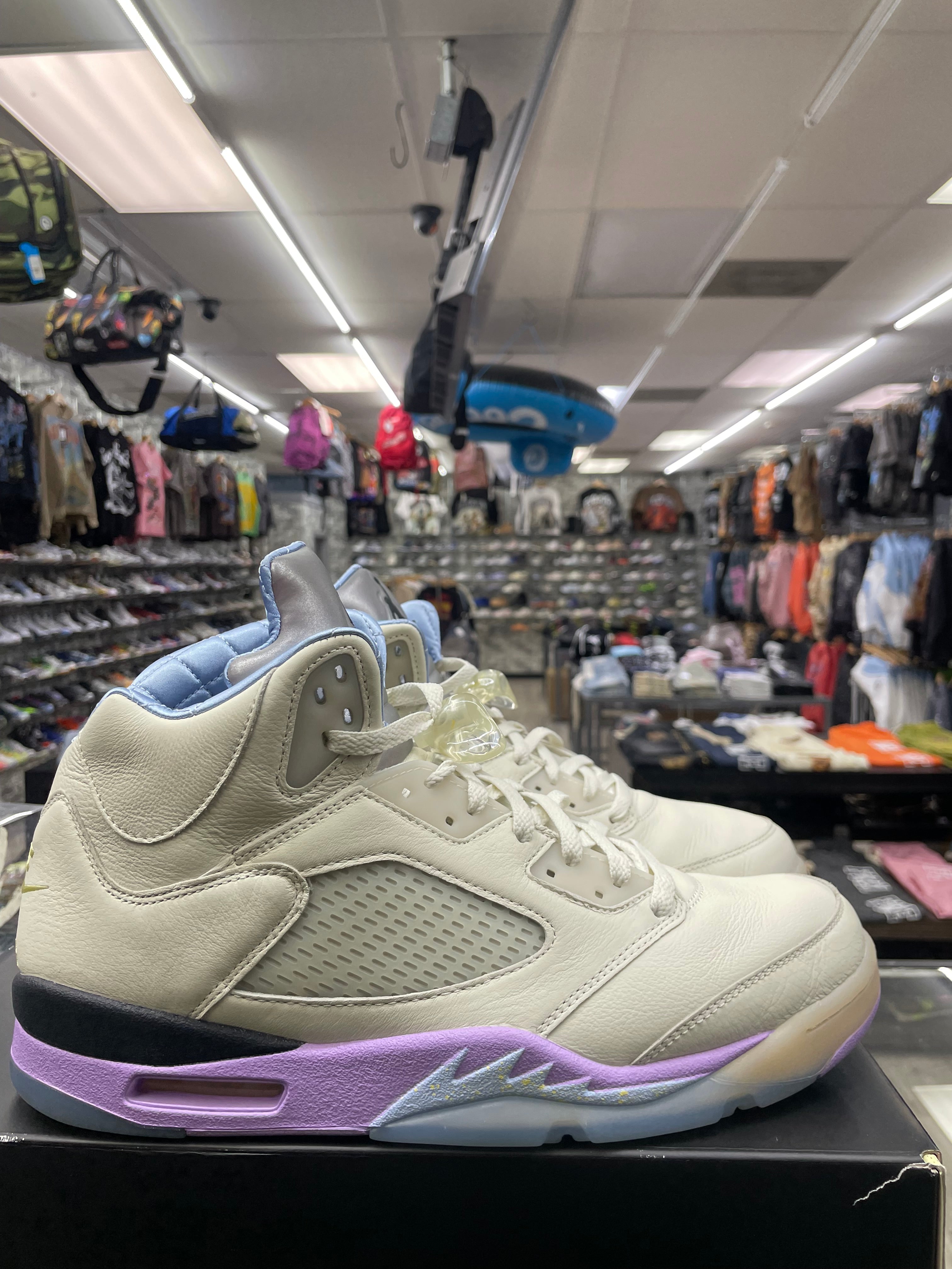 Air Jordan Retro 5 “DJ Khaled We The Best Sail” *Size 13 Preowned*