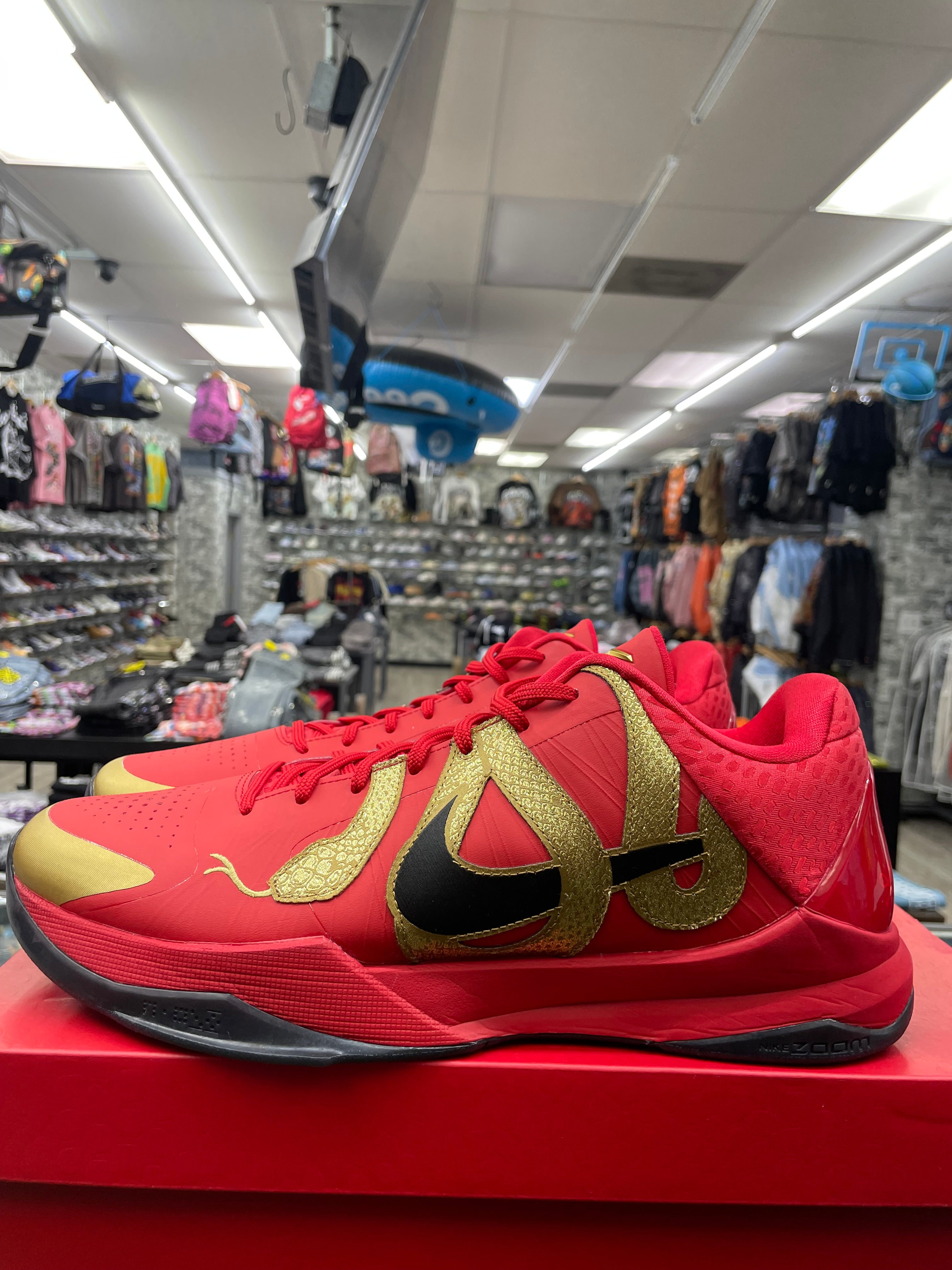 Nike Kobe 5 Protro “Year Of The Mamba University Red” *Size 13 Preowned*