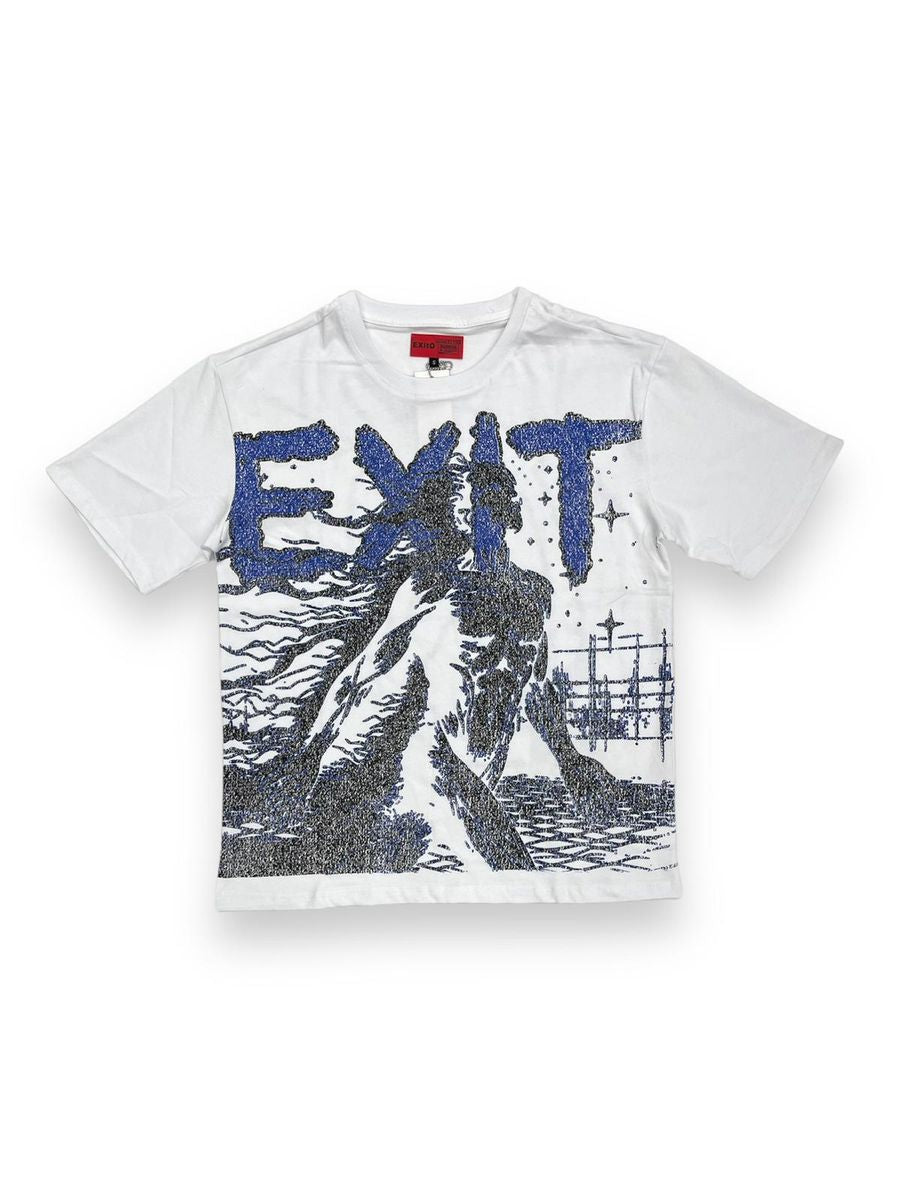 Exit-0 “Walk Through” Tee (Blue)