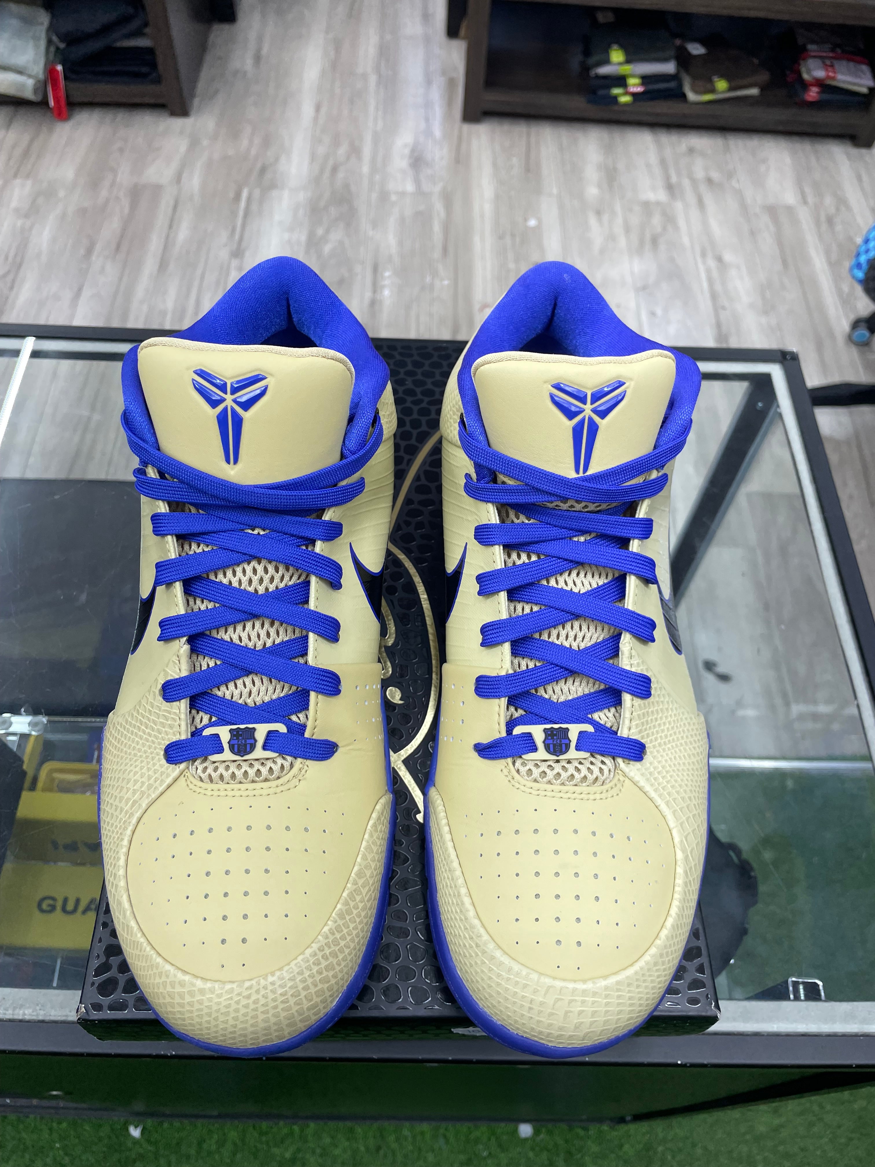 Nike Kobe 4 Protro “FC Barcelona Team Gold” *Size 13 Preowned*