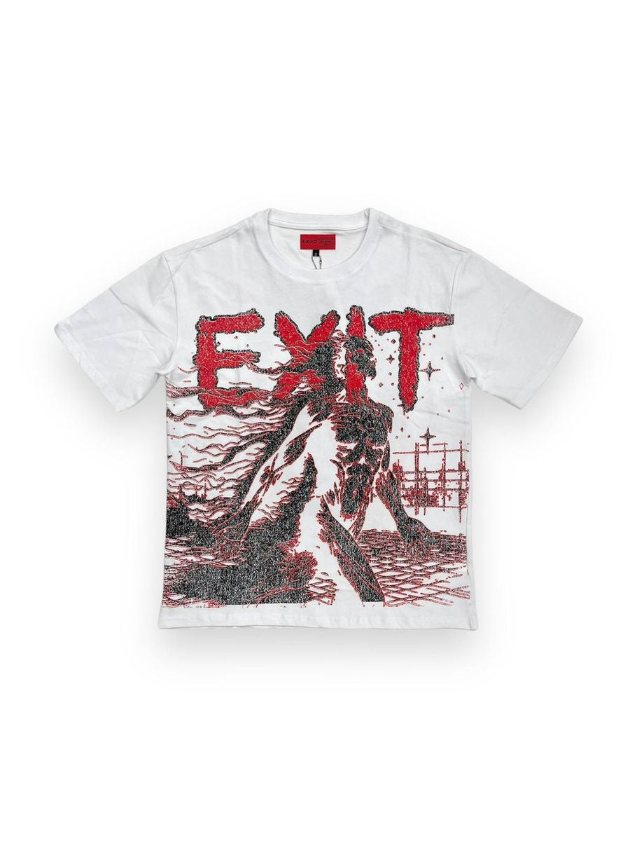 Exit-0 “Walk Through” Tee (Red)