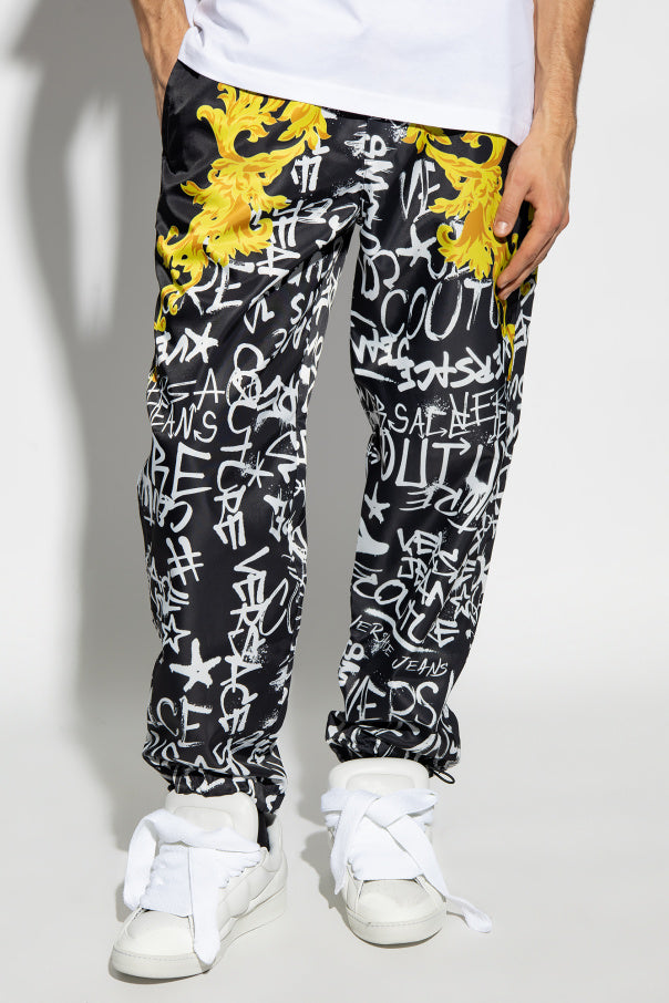 Versace Couture “Graffiti” Sweat Pants