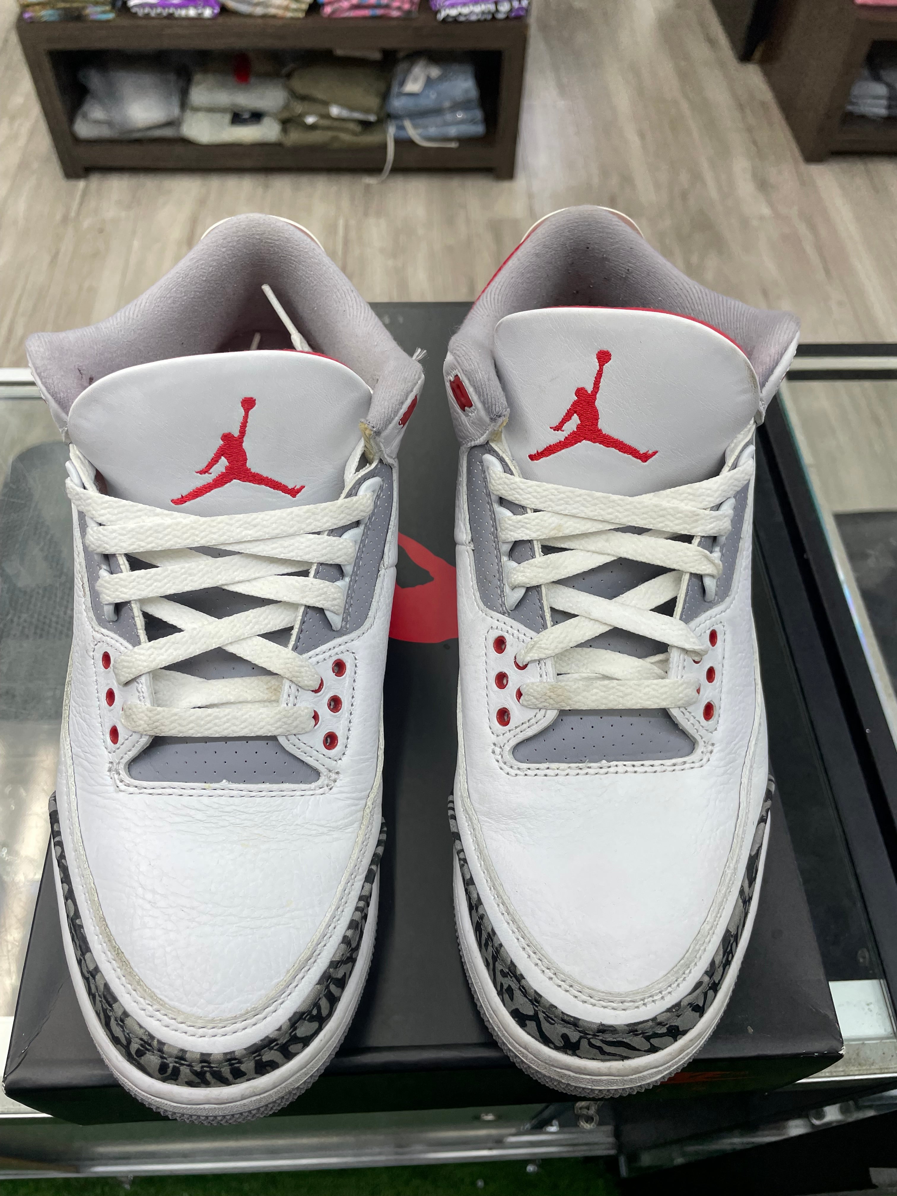 Air Jordan Retro 3 “Fire Red” *Size 9.5 Preowned*