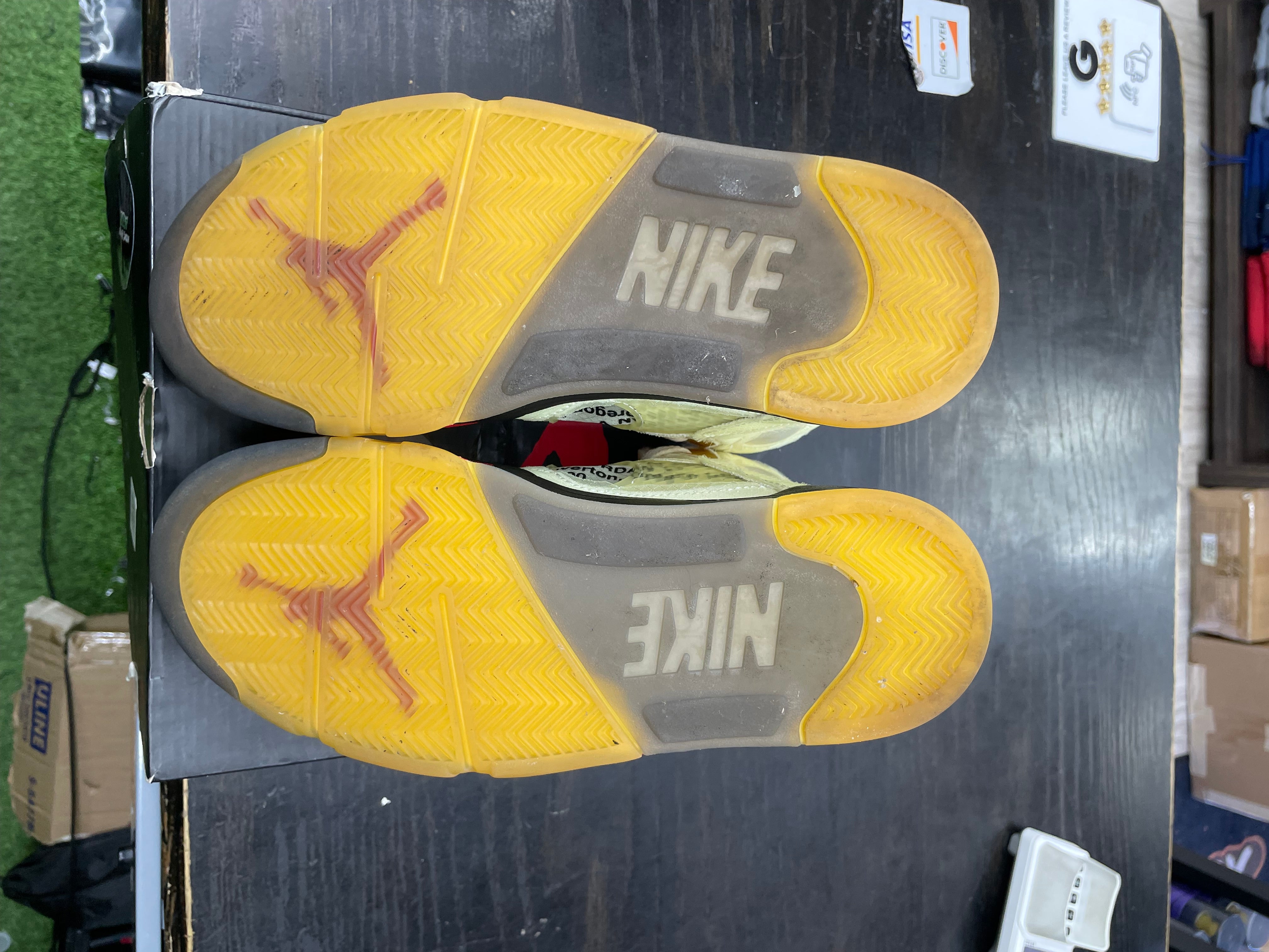 Air Jordan Retro 5 “Off-White Sail” *Size 9 Preowned*