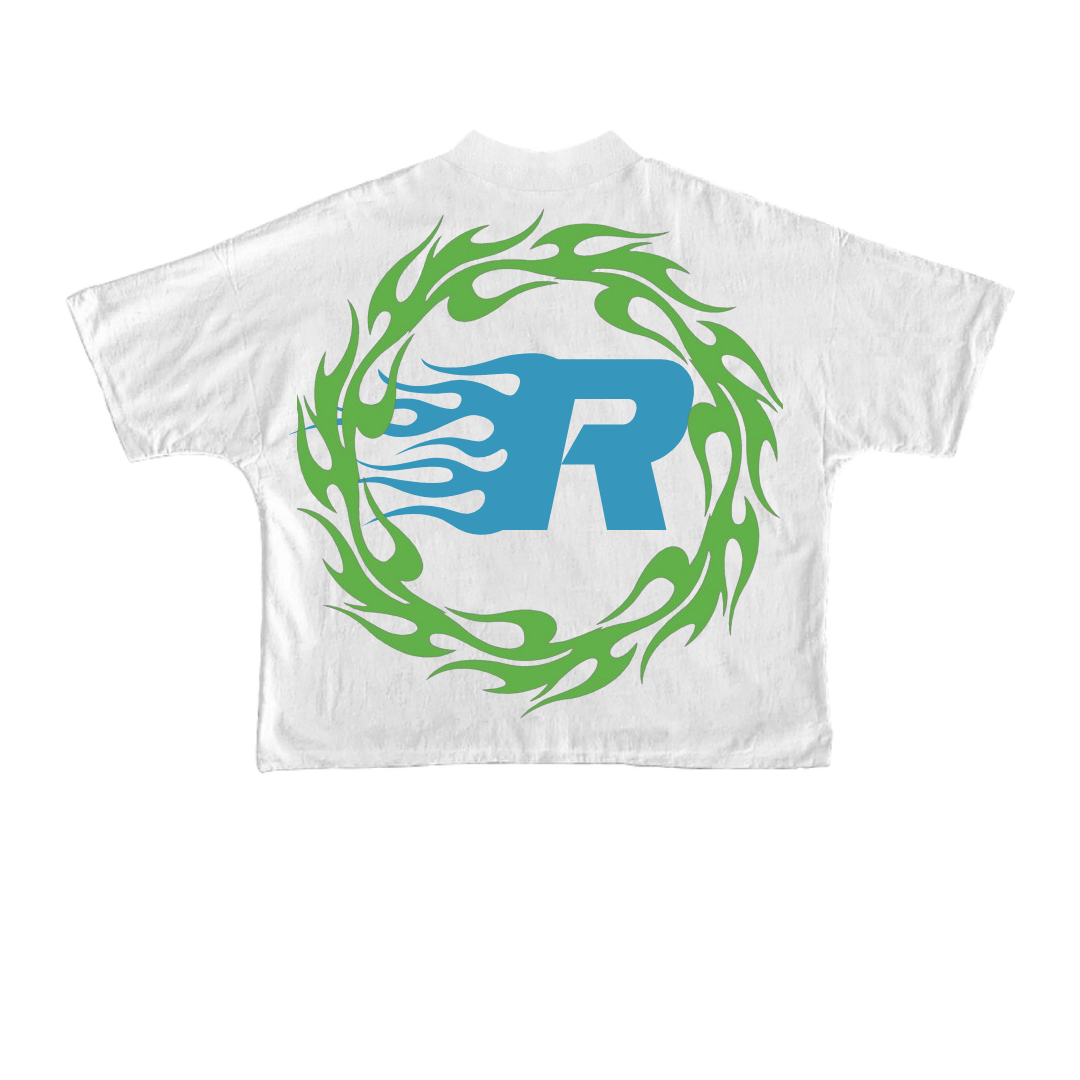 Rewind “Rick And Morty ” Cropped Tee