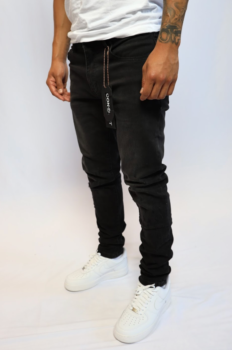 Concept La “Buckshots” Black Jeans