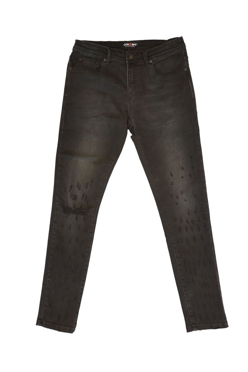 Concept La “Buckshots” Black Jeans