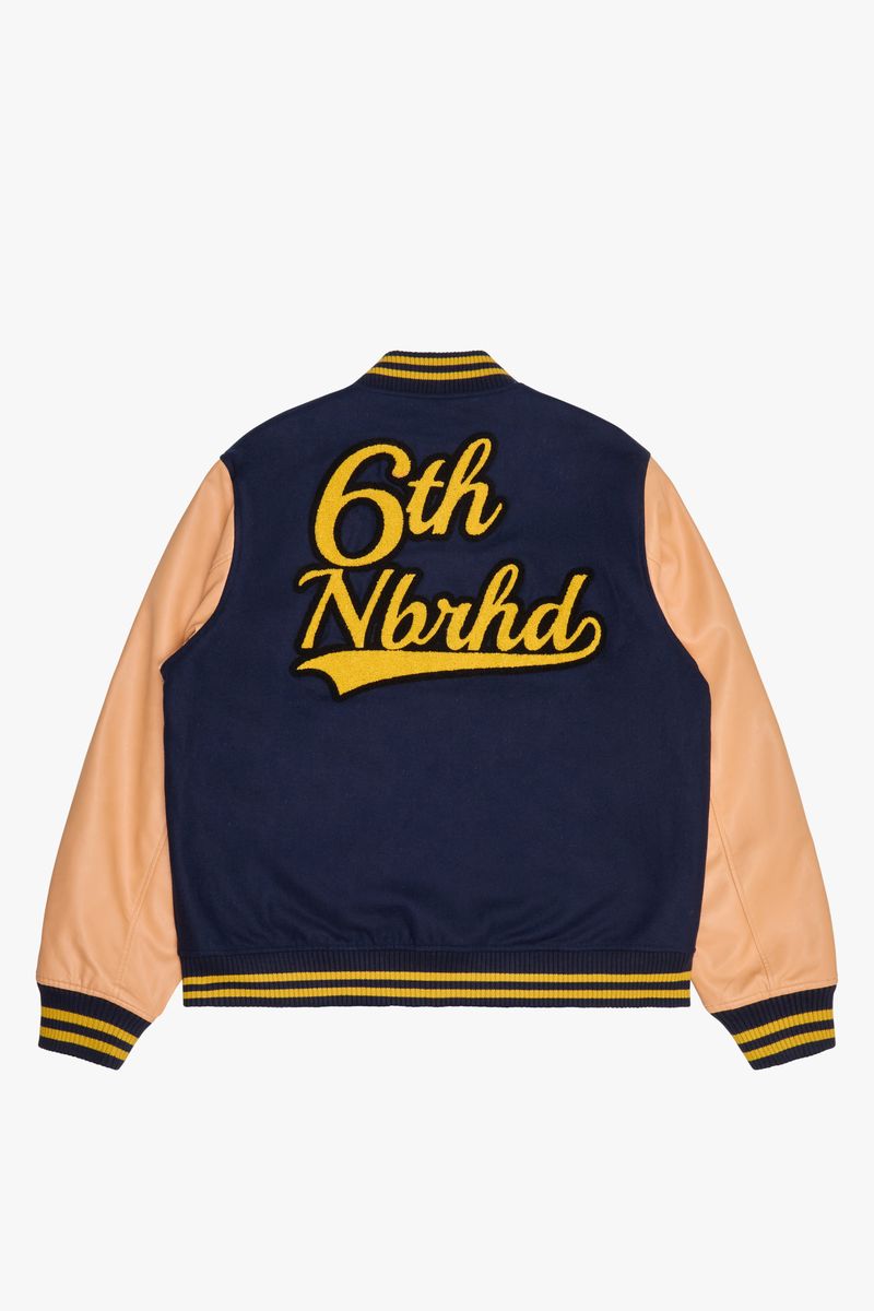 6th NBRHD “Ivy” Varsity Jacket (Navy)