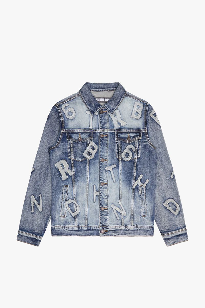 6th NBRHD “Puzzel” Denim Jacket