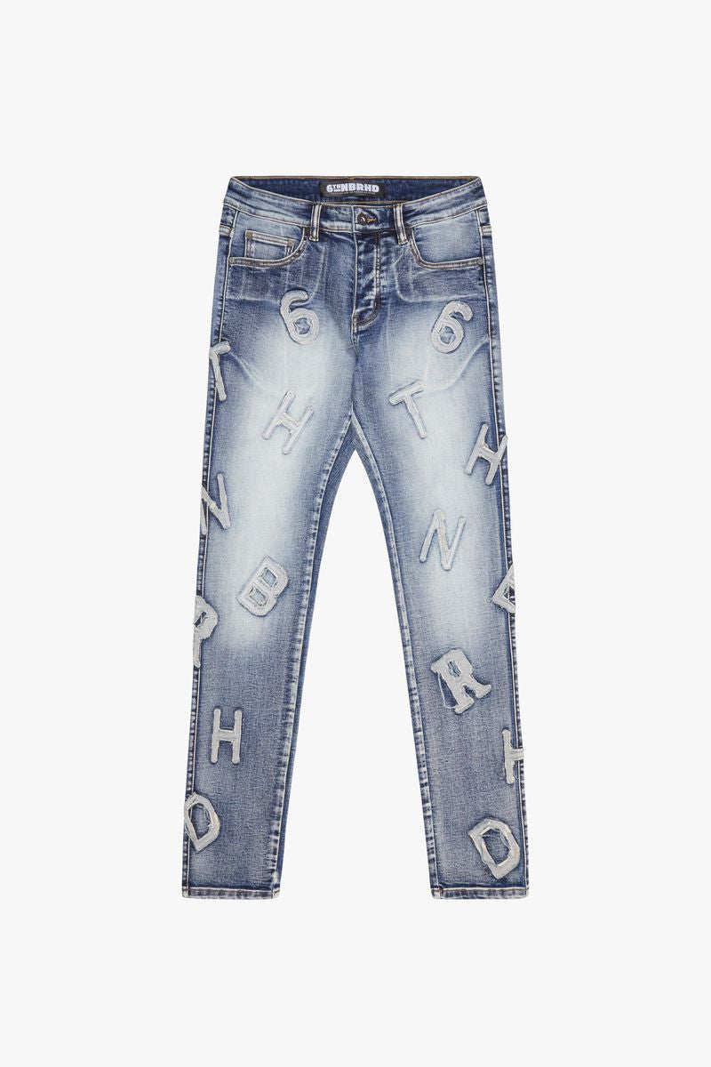 6th NBRHD “Puzzle” Jeans