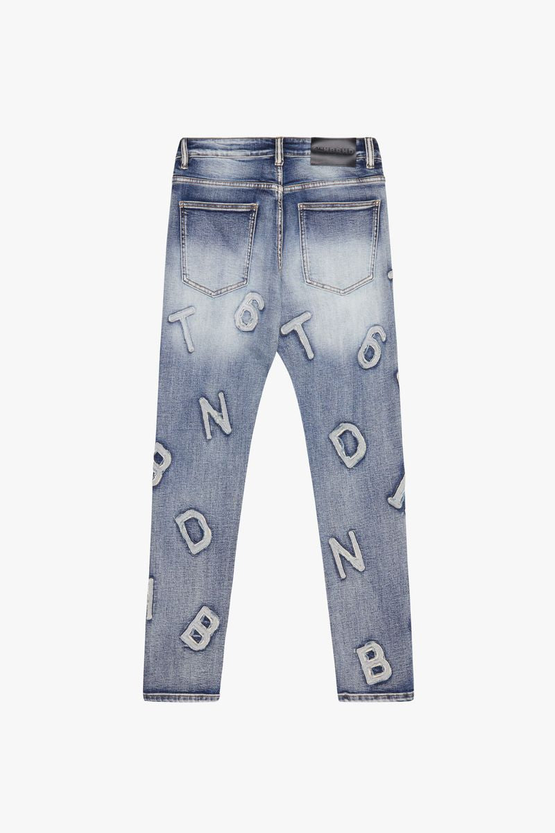 6th NBRHD “Puzzle” Jeans