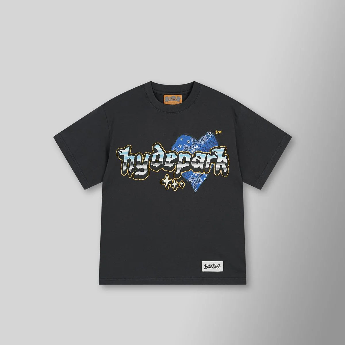 Hyde Park “Slab Heart” Tee (Charcoal)