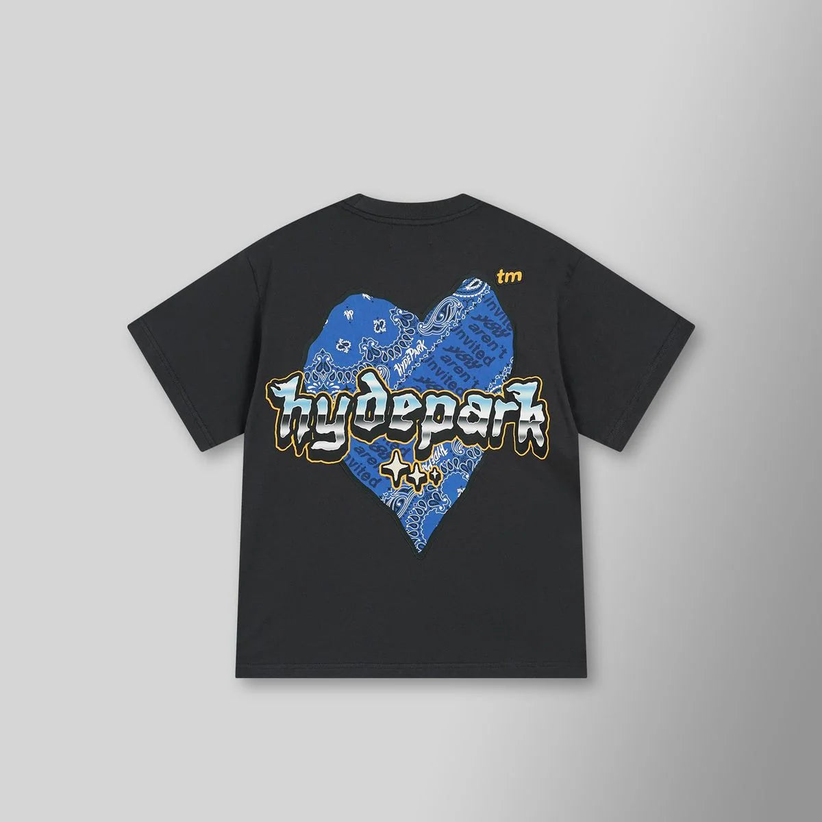 Hyde Park “Slab Heart” Tee (Charcoal)