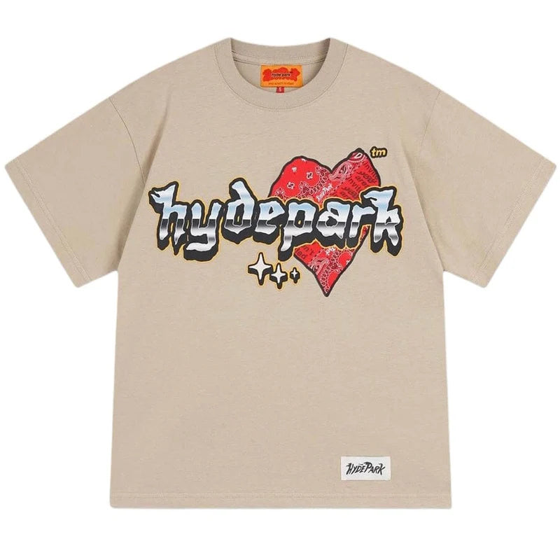 Hyde Park “Slap Heart” Tee (Cream)