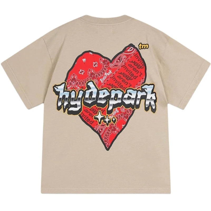 Hyde Park “Slap Heart” Tee (Cream)