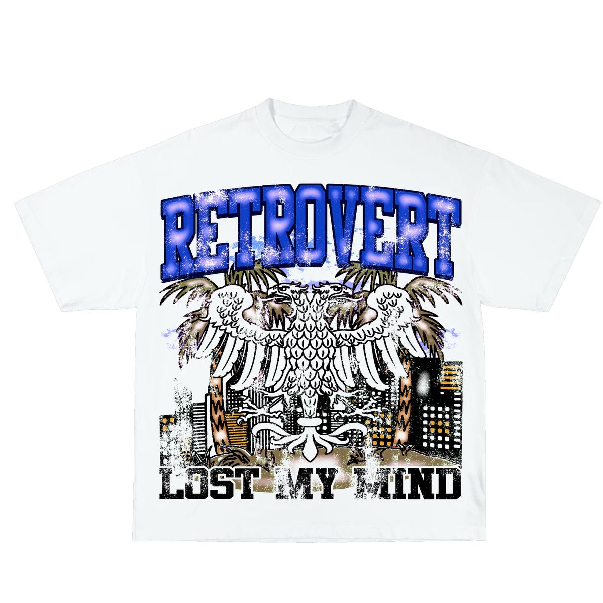 Retrovert “City Bird Blue” Tee