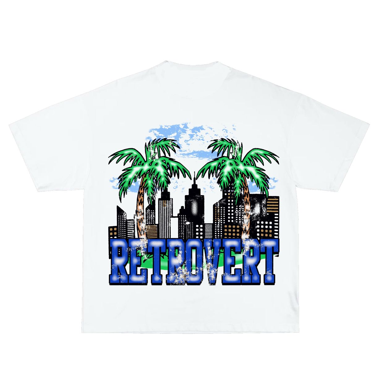 Retrovert “City Bird Blue” Tee