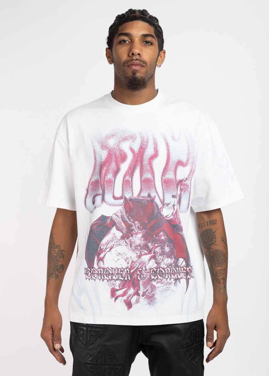 Guapi “Ghost White Conquer” Tee