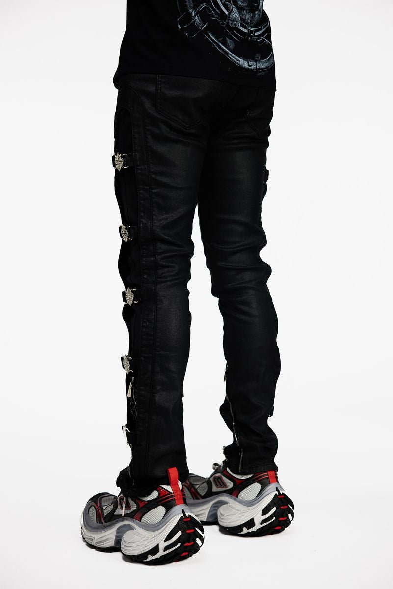 Guapi “Obsidian Black Buckle” Pants