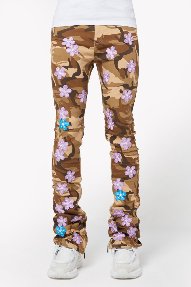 Guapi “Camo Blossom” Jeans