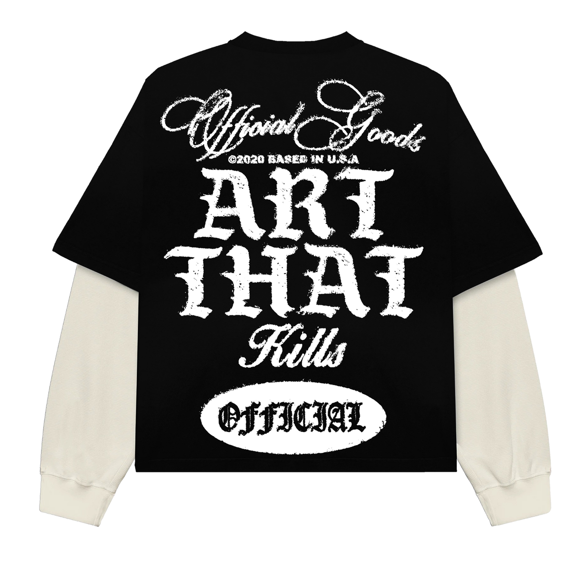 Official Goods “Art That Kills ” Tee