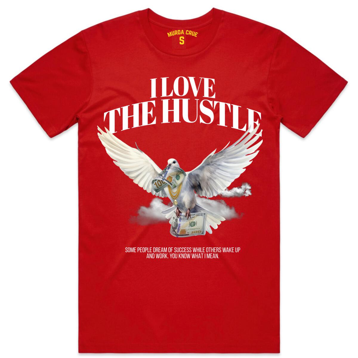 Murda Crue “Dove ” Tee (Red)