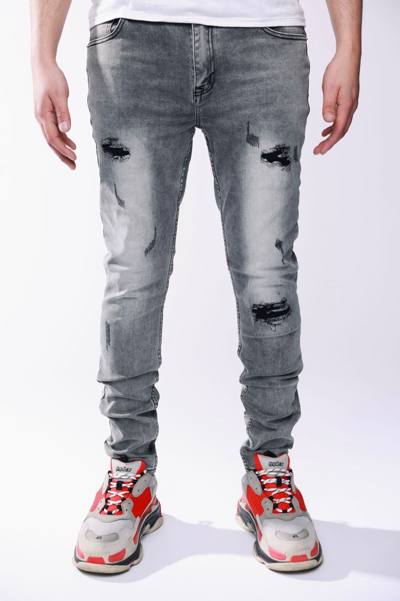 Pali Denim “Icy Grey” Jeans