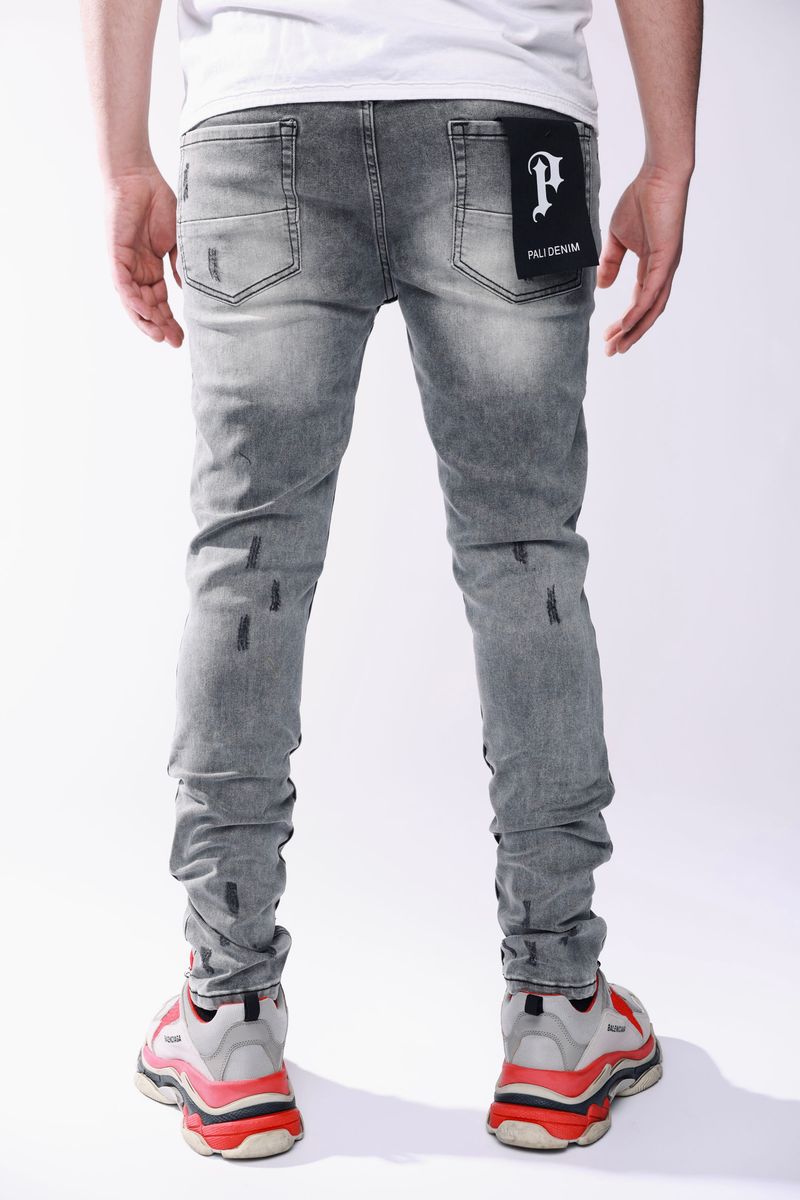 Pali Denim “Icy Grey” Jeans