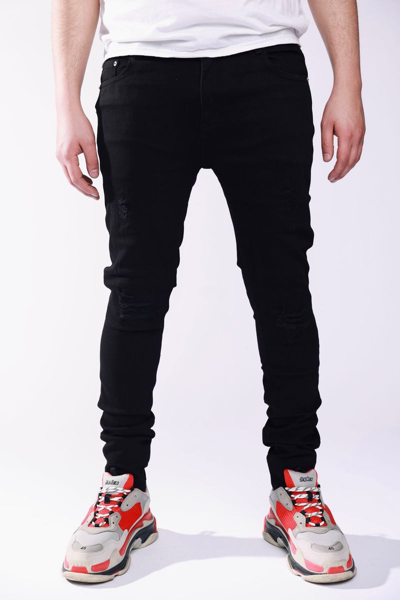 Pali Denim “Dark BLK” Jeans