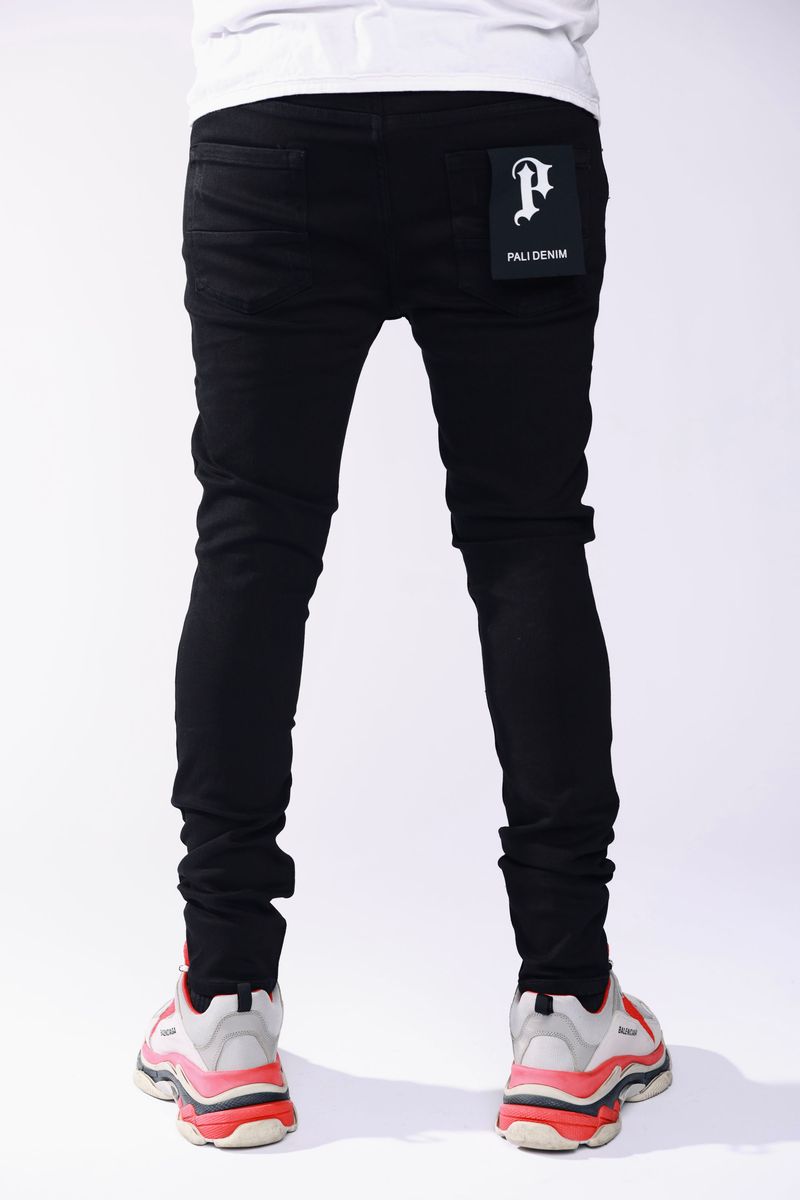 Pali Denim “Dark BLK” Jeans