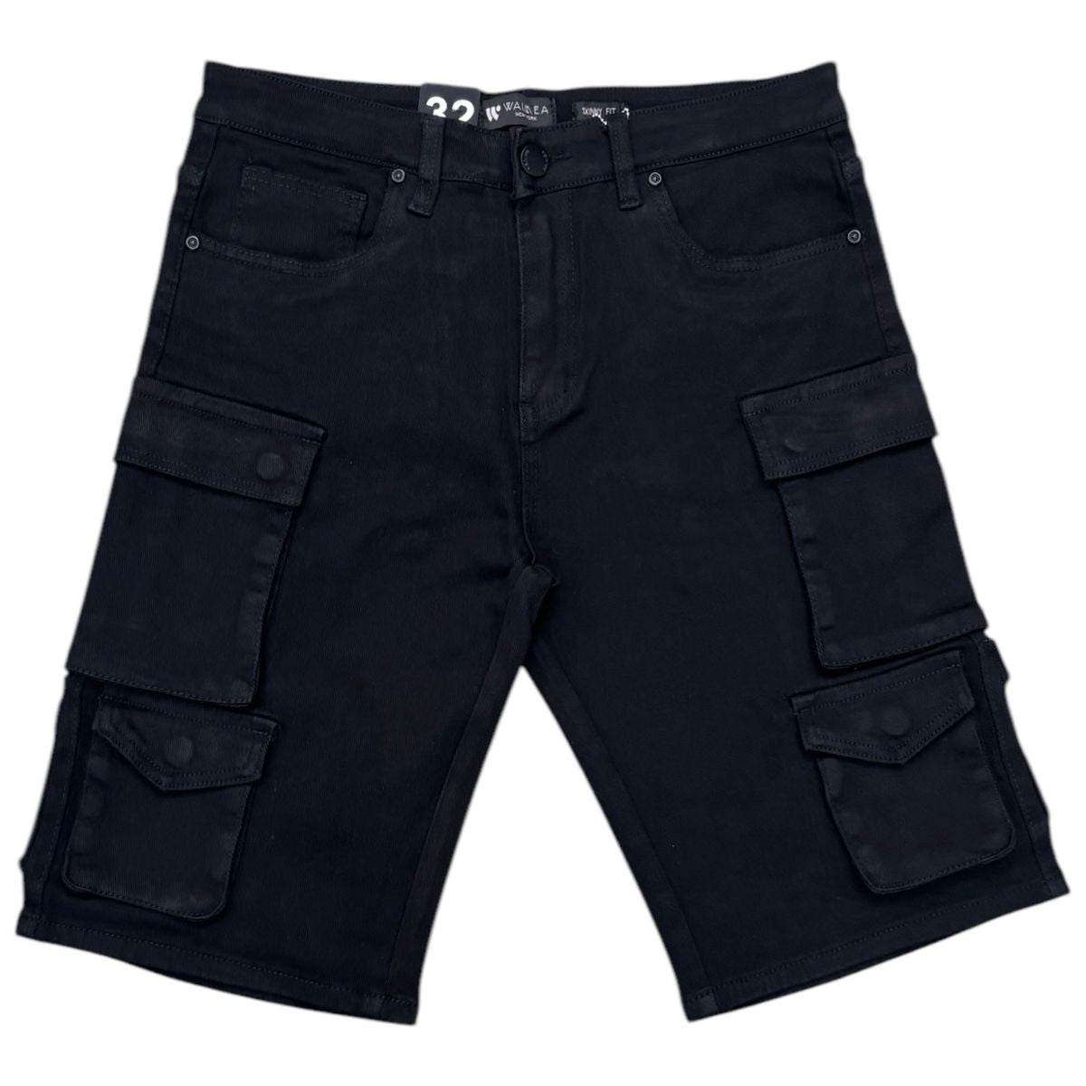 Waimea “Basic Black Cargo” Shorts