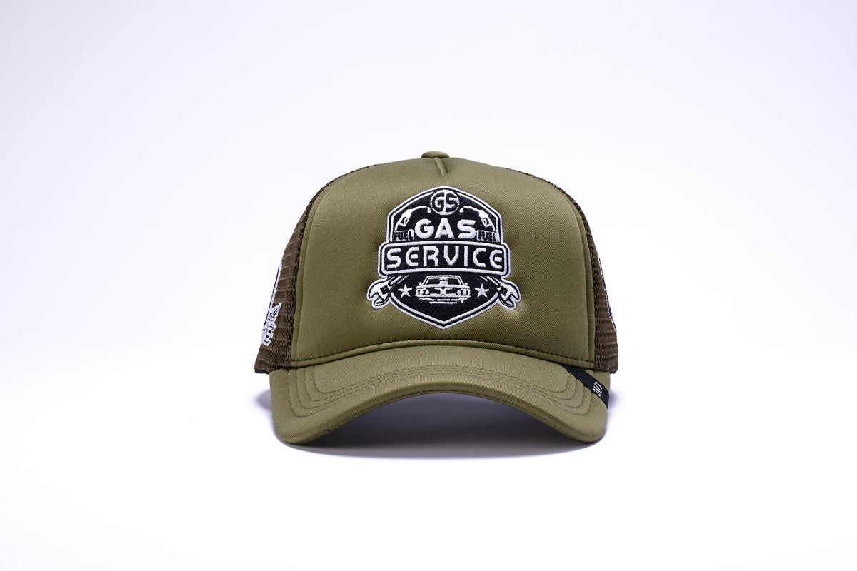 Gas Service “Basic Logo” (Army Green)